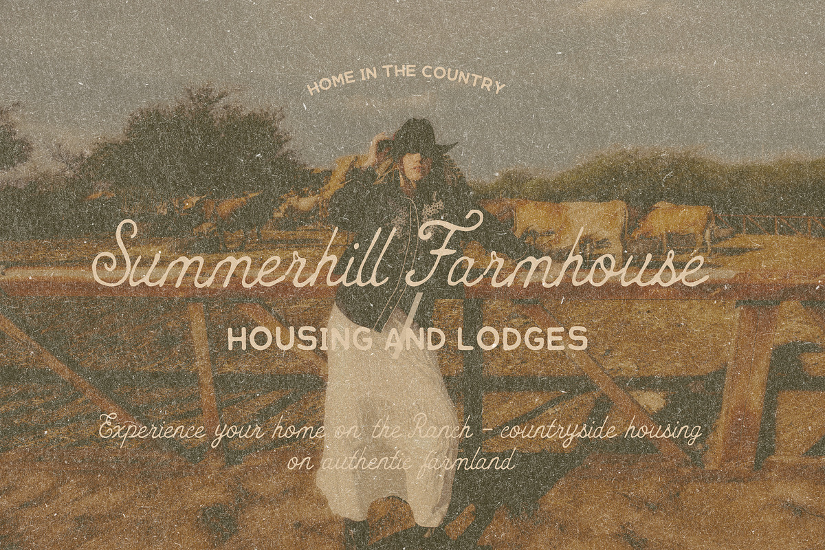 Rustic Handwritten Western Font Trio, a Handwritten Font by Laras Wonderland (Photo 5 of 11)
