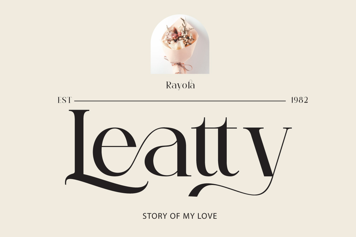 Rayola Serif Font, a Serif Font by Cut Story (Photo 4 of 10)