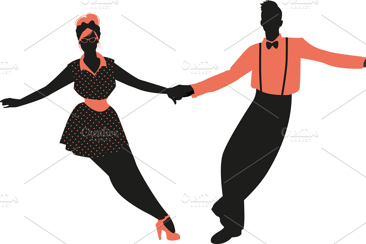 SWING DANCE CLIPART, a Graphic by La Inspiratriz (Photo 10 of 21)