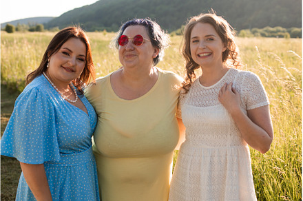 The happy girlfriends are hugging in, a Person Photo by oksix