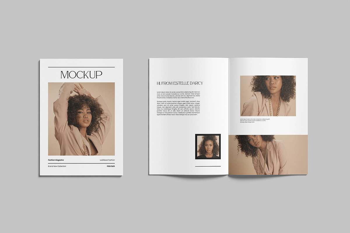 Realistic Magazine Mockup, a Books & Magazine Mockup by Graphiculon (Photo 10 of 11)