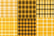 Seamless Yellow Plaid Pattern, a Pattern Graphic by SVGArt (Thumbnail 4 of 5)