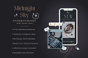 Midnight Sky Branding Starter Kit, a Branding & Logo Template by Hell Yeah Designs (Thumbnail 4 of 16)