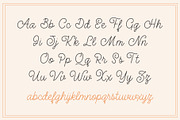 Honeydew Script Calligraphy Font, a Script Font by Molly Suber Thorpe (Thumbnail 3 of 13)