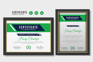 002. Modern Certificate Template