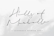 Hills of Marbella Font, a Script Font by Mats-Peter Forss (Thumbnail 1 of 8)