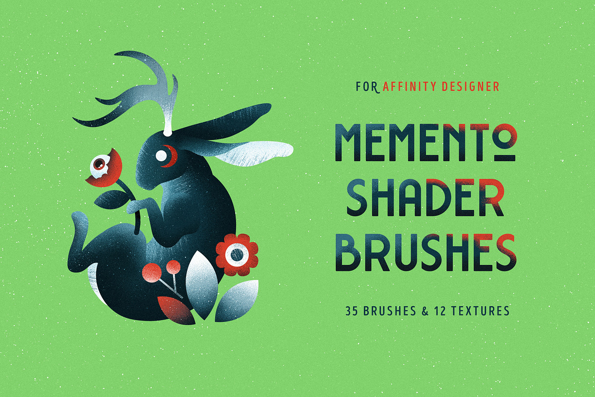 Shader Brushes for Affinity, a Brush Add-On by pixelbuddha.net (Photo 1 of 10)