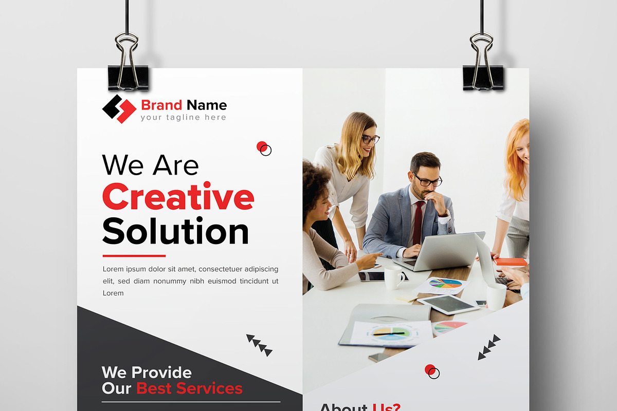 Creative Flyer Template Layout