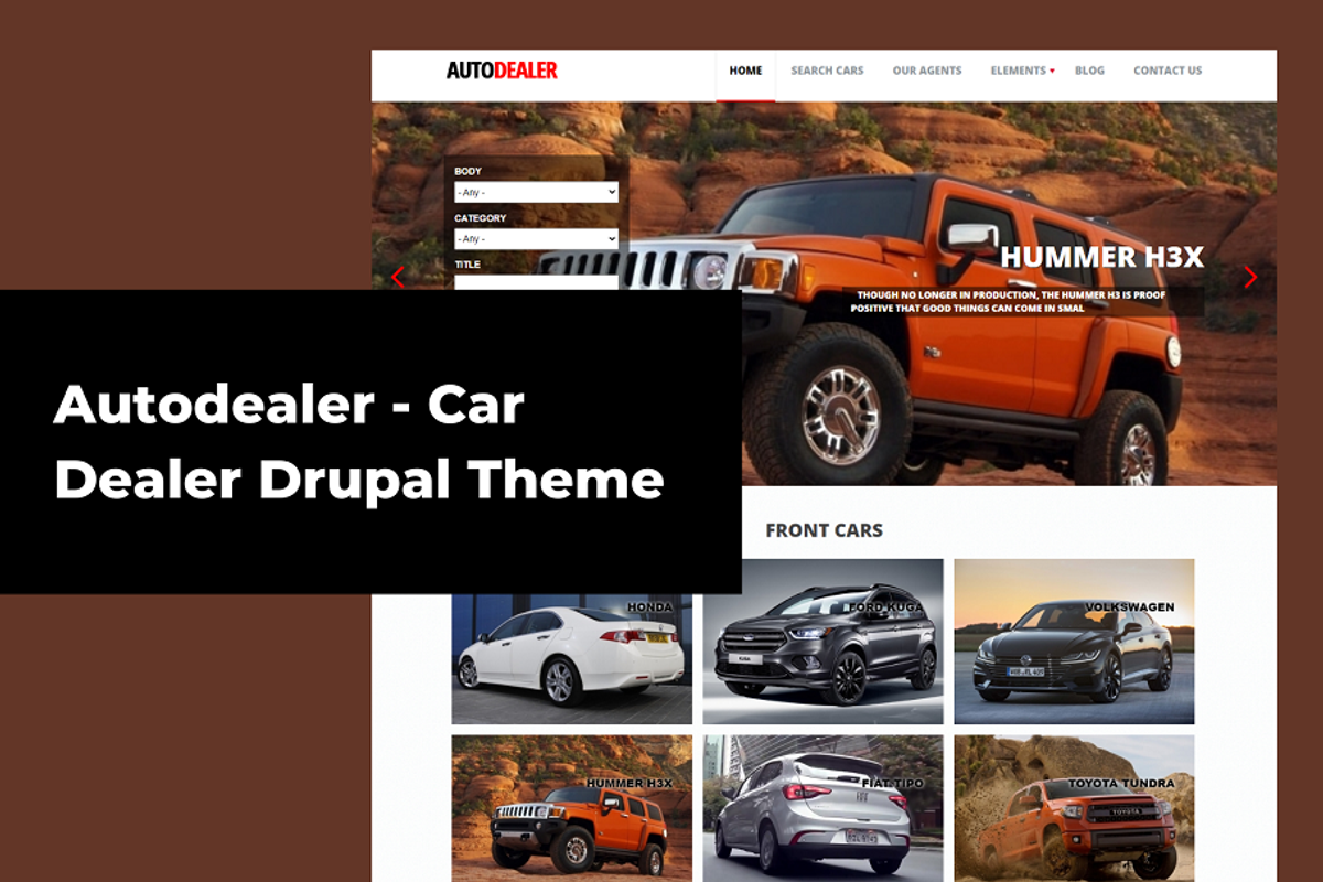 Autodealer - Car Dealer Drupal Theme, a Websites & App Template by Ordasoft (Photo 1 of 3)