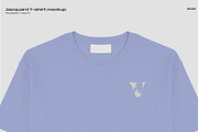 Jacquard T-shirt mockup, a Shirt Mockup by Voyage Studio (Thumbnail 2 of 3)