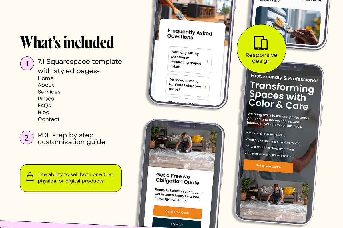 Painter and Decorator Website preview 4
