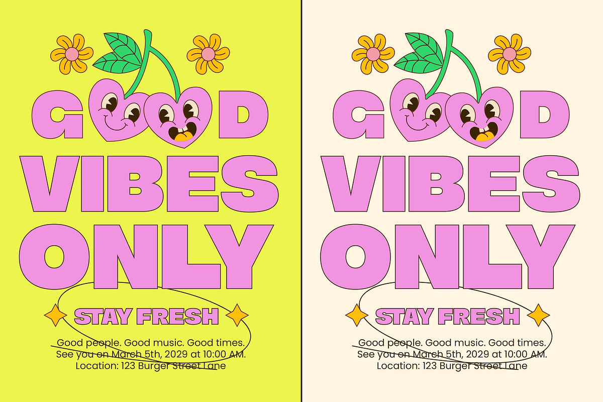 Charm Florals Bold Sans Serif Font, a Sans Serif Font by timelesstype.co (Photo 6 of 10)