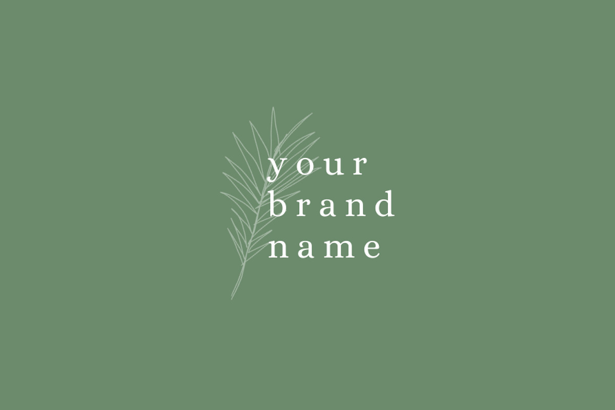 Botanical Brand Kit Logo Template, a Branding & Logo Template by CreativeWilderness (Photo 3 of 10)