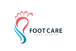 Feet care logo design vector, a Graphic by T.Vooka