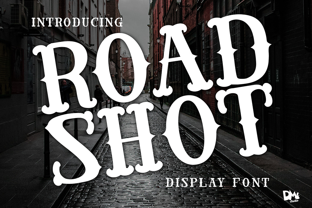 Road Shot - Display Font