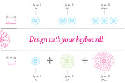 Lale, a Symbol Font by Typogama (Thumbnail 2 of 10)