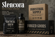 Stencora, a Sans Serif Font by Wow Magic (Thumbnail 3 of 5)
