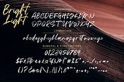 Bright Light, a Script Font by Omotu Studio (Thumbnail 10 of 12)