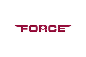 Force logo, a Branding & Logo Template by ZHR Creative