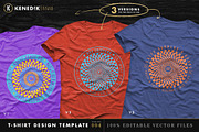 T-Shirt Design Template 004, an Object Graphic by KENEDIK DESIGN STUDIO (Thumbnail 2 of 4)