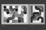 Geoshade – Monochrome Geometry, a Background Graphic by Léo Alexandre (Thumbnail 7 of 11)