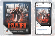 Independence Day Event Flyer, a Flyer Template by regalDRAW (Thumbnail 1 of 3)