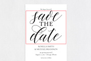 Save the Date Template SHR211, an Invitation Template by Shafura_Wedding (Thumbnail 5 of 5)