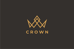 Abstract Crown Logo Template, a Branding & Logo Template by yopie