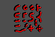 100+ Vector arrows set & web font, a Symbol Font by ToonPlanet Vector Assets (Thumbnail 2 of 4)