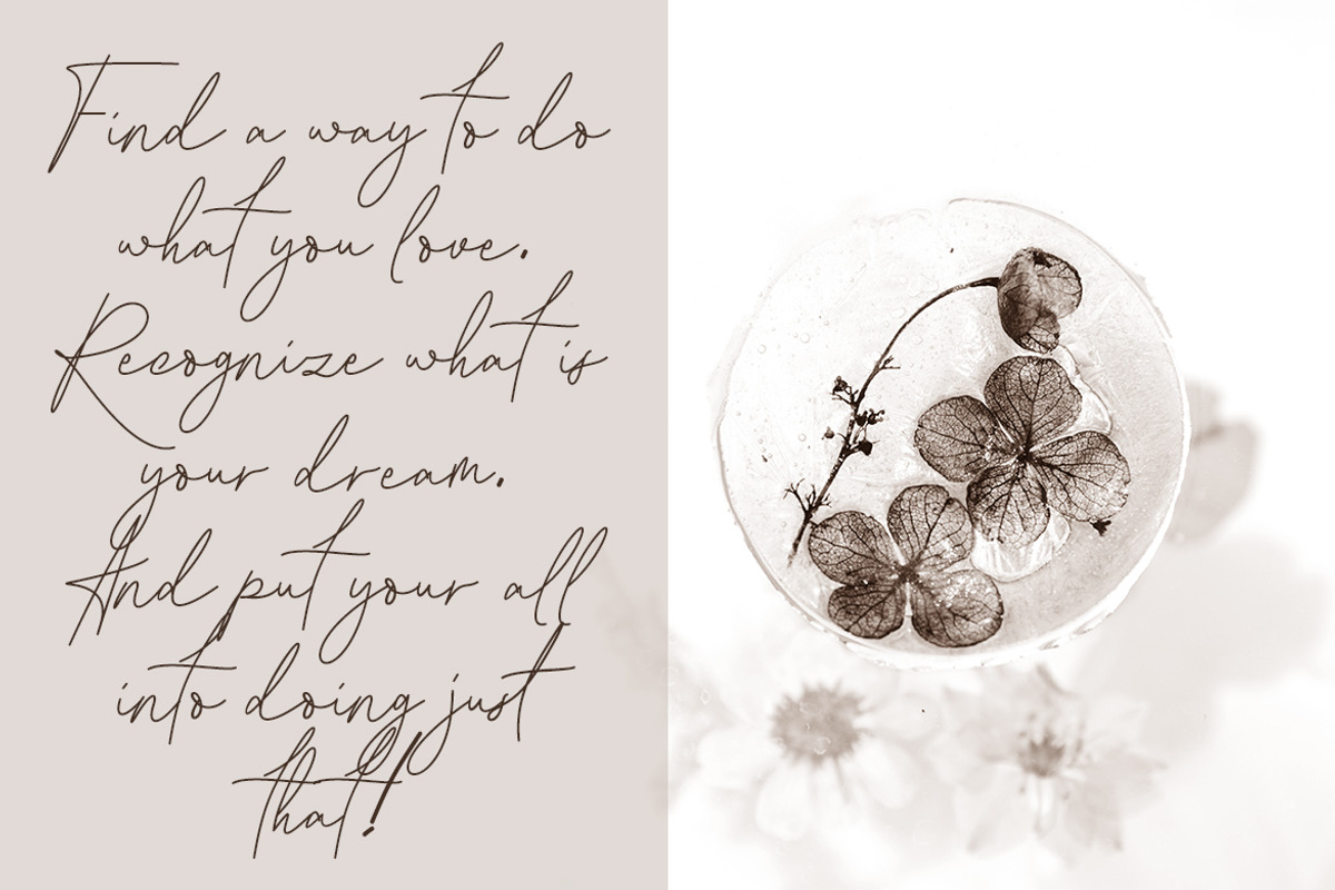 Halmahera Handwritten Wedding Font preview 5