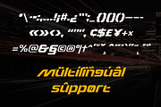 VANGO - Automotive Speed Font, a Font by Konstantine Studio (Thumbnail 18 of 18)