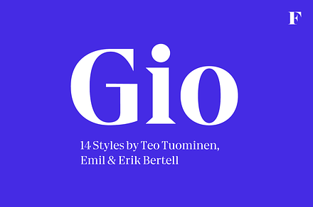 Gio -Intro offer 60% off!