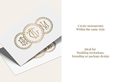 Monogram font & Illustration Bundle, a Font by The Old Type Foundry (Thumbnail 8 of 11)