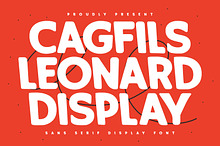 Cagfils Leonard Sans Serif Display