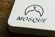 Mosque Logo Template, a Branding & Logo Template by mesuka (Thumbnail 1 of 2)