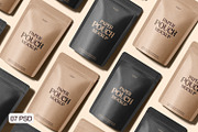 Kraft Paper Stand-Up Pouch Mockup, a Packaging Mockup by Ram Studio LLC (Thumbnail 1 of 14)