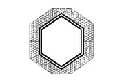 Polygon Frame & Label Bundle, an Illustration by Creativeshirt (Thumbnail 24 of 51)