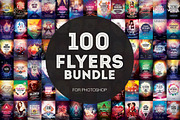100+ Flyer Templates - Mega Bundle, a Flyer Template by styleWish (Thumbnail 1 of 11)