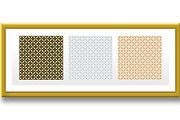 Geometric set of seamless colored, a Pattern Graphic by RODINA (Thumbnail 2 of 3)