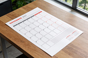 Monthly Planner 2027 (MP038-27-M), a Stationery Template by mikhailmorosin (Thumbnail 4 of 4)