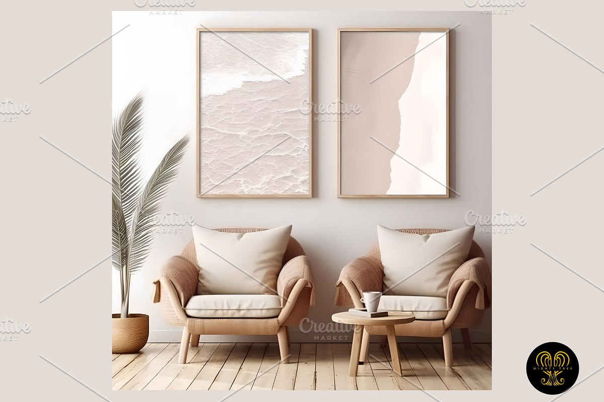Set with frame mockups 6, a Merchandise Mockup by MightyTreeIE (Photo 5 of 9)