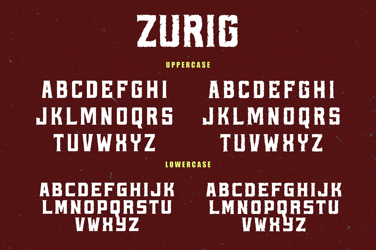 Zurig, a Blackletter Font by HATFSTUDIO (Photo 7 of 8)