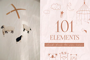 Little Dreamer Logo Pack, a Branding & Logo Template by Mio Buono (Thumbnail 2 of 13)