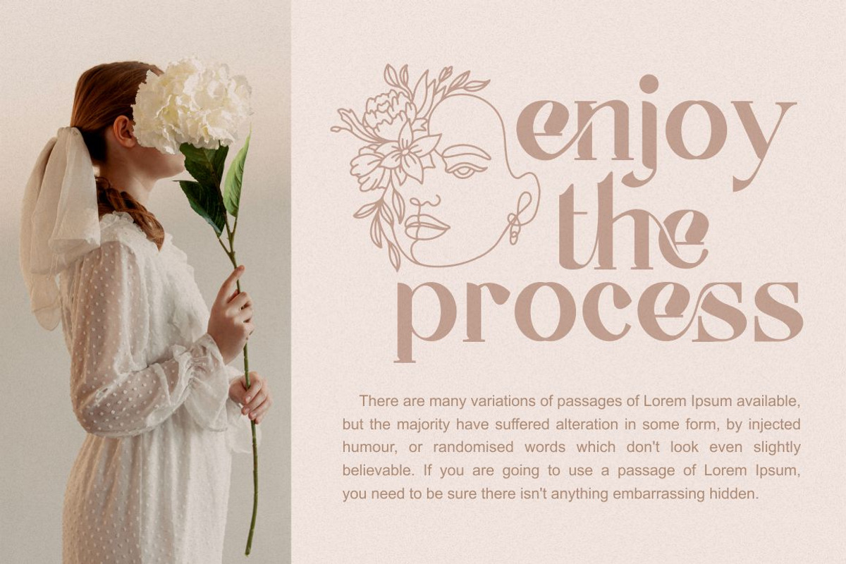 Chiralla - Elegant Serif Font, a Serif Font by PutraCetol Studio (Photo 10 of 13)