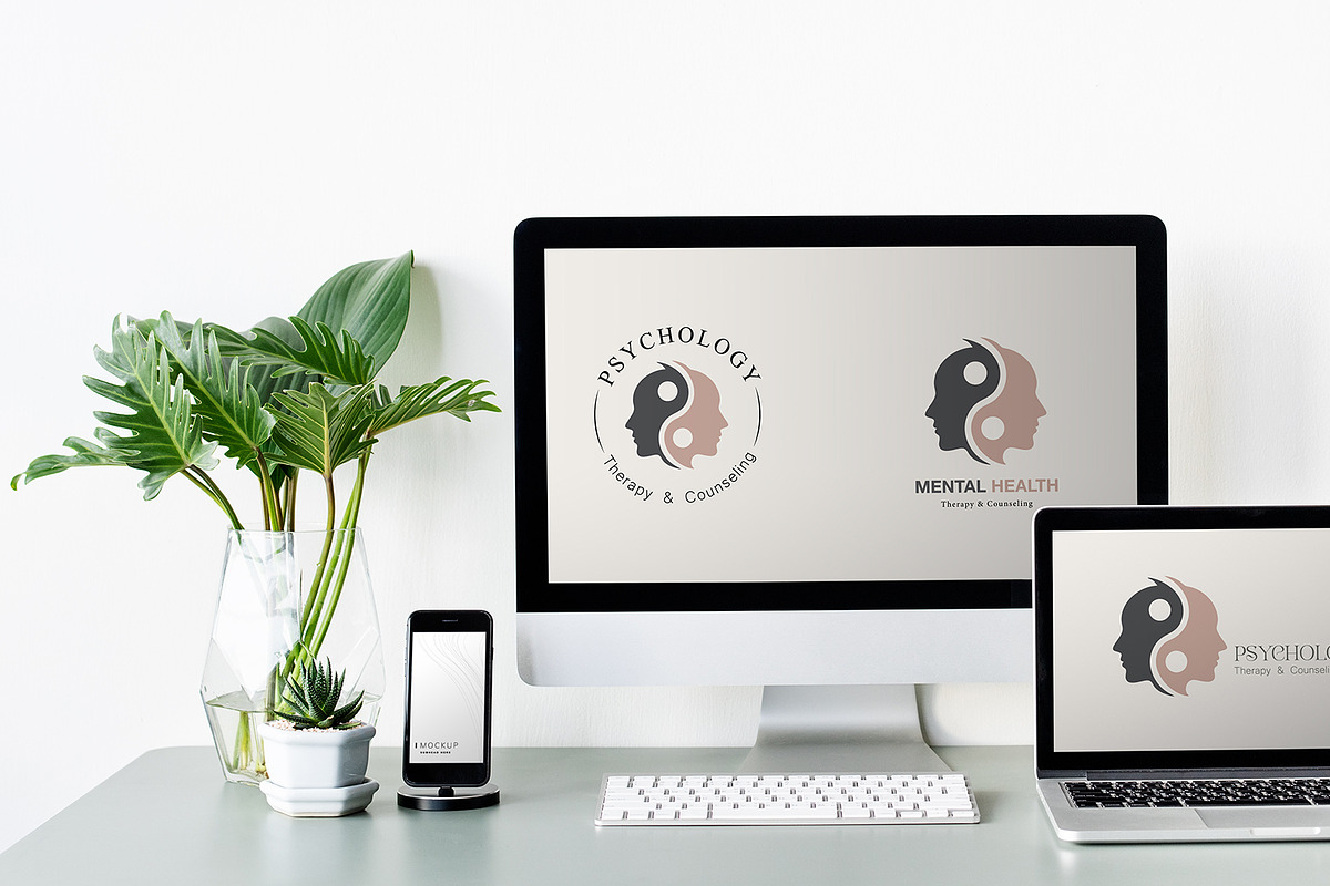 Psychologist & Yin Yang Logo Design preview 4