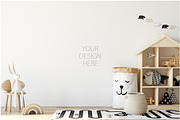 Kids Frames & Wall Mockup Bundle - 5, a Print Template by Yuri-U (Thumbnail 15 of 32)