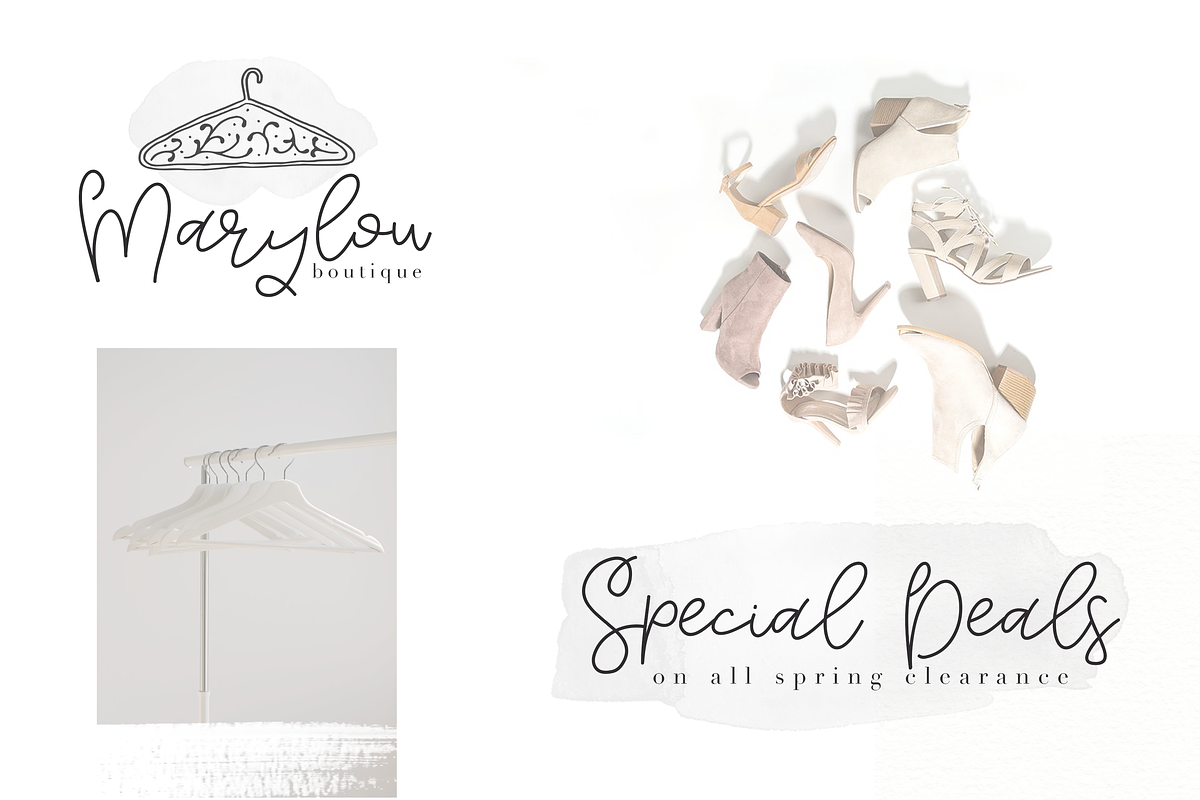 Tuesday - Handwritten Script Font preview 2
