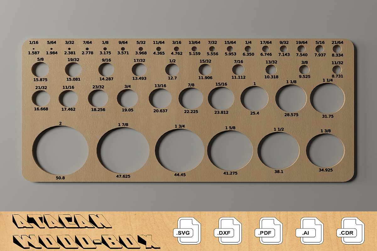 Wood School Ruler Laser Cut Files, a Graphic by AtacanDigital