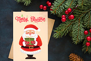 Christmas cute cliparts, an Object Graphic by MiraBell (Thumbnail 4 of 11)