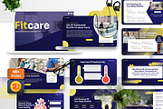 Fitcare - Medical Powerpoint, a Presentation Template by Dhabee (Thumbnail 1 of 8)